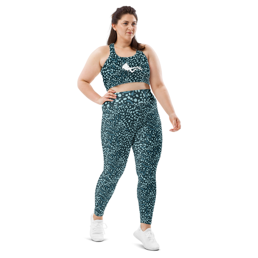 Whale Shark Leggings - Extended Sizes