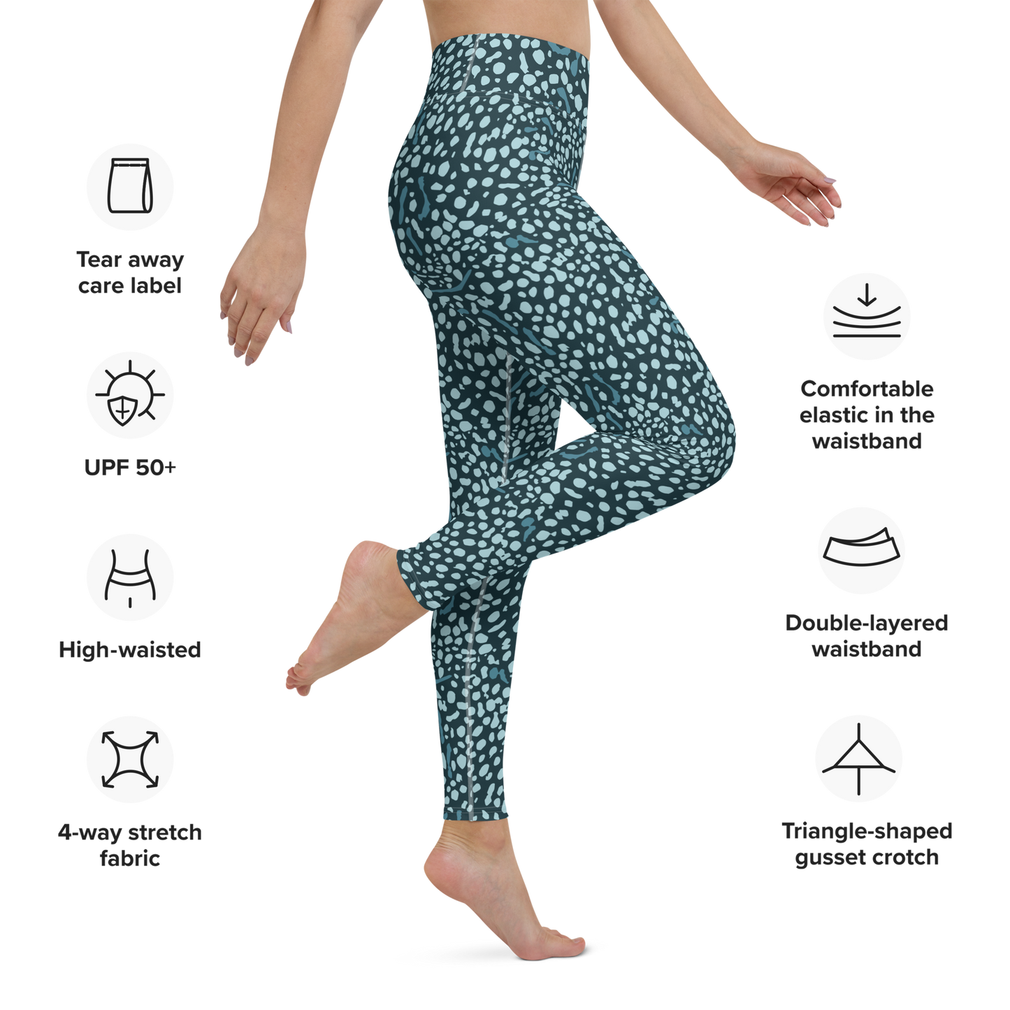 Whale Shark Dive Leggings - Divewear Collection