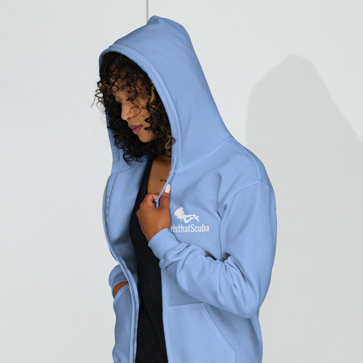 Girls that Scuba Zip Hoodie