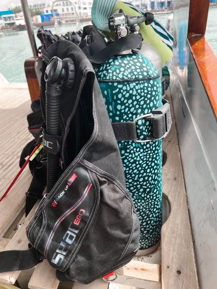 Whale shark Scuba Cylinder Cover - 12L