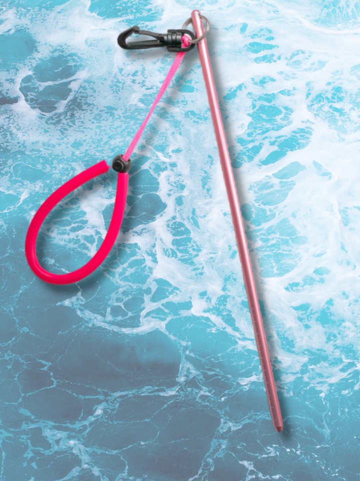 Pink & Blue Dive Pointer with Measurement