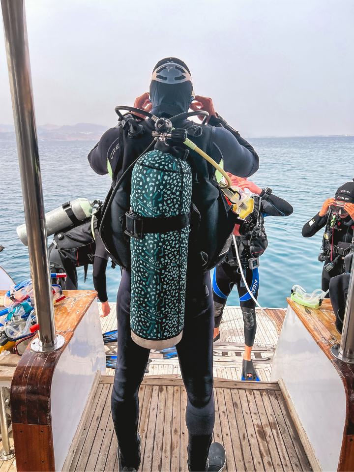 Whale shark Scuba Cylinder Cover - 12L