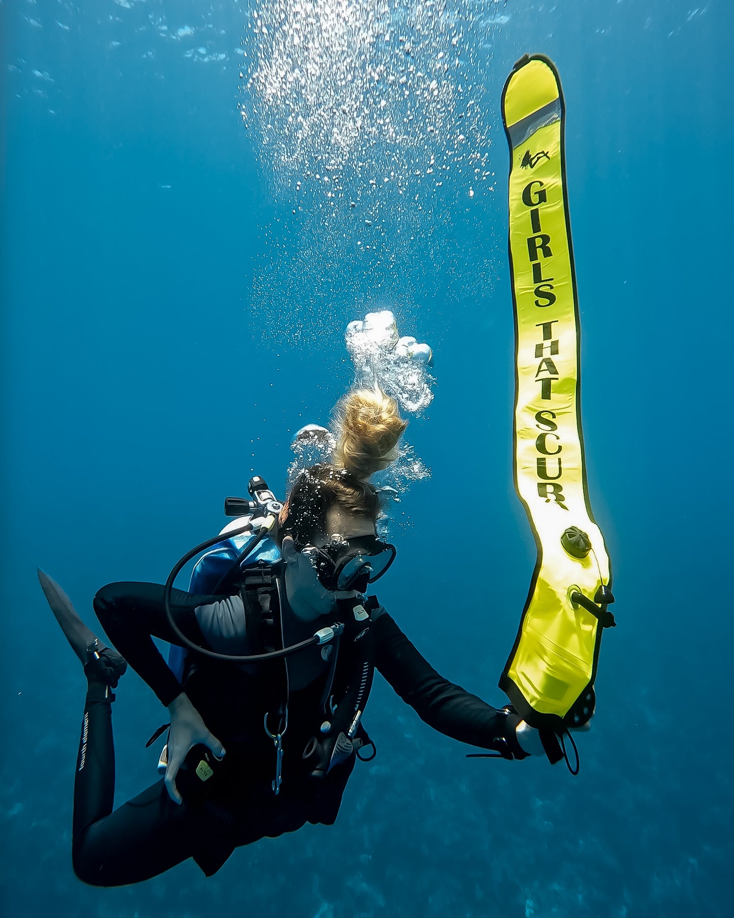 Girls that Scuba DSMB 150cm