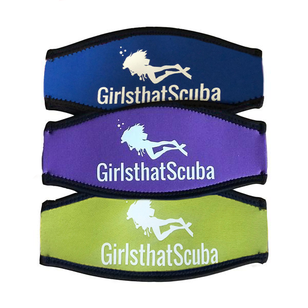 Girls that Scuba Mask Strap Cover - 7 colours