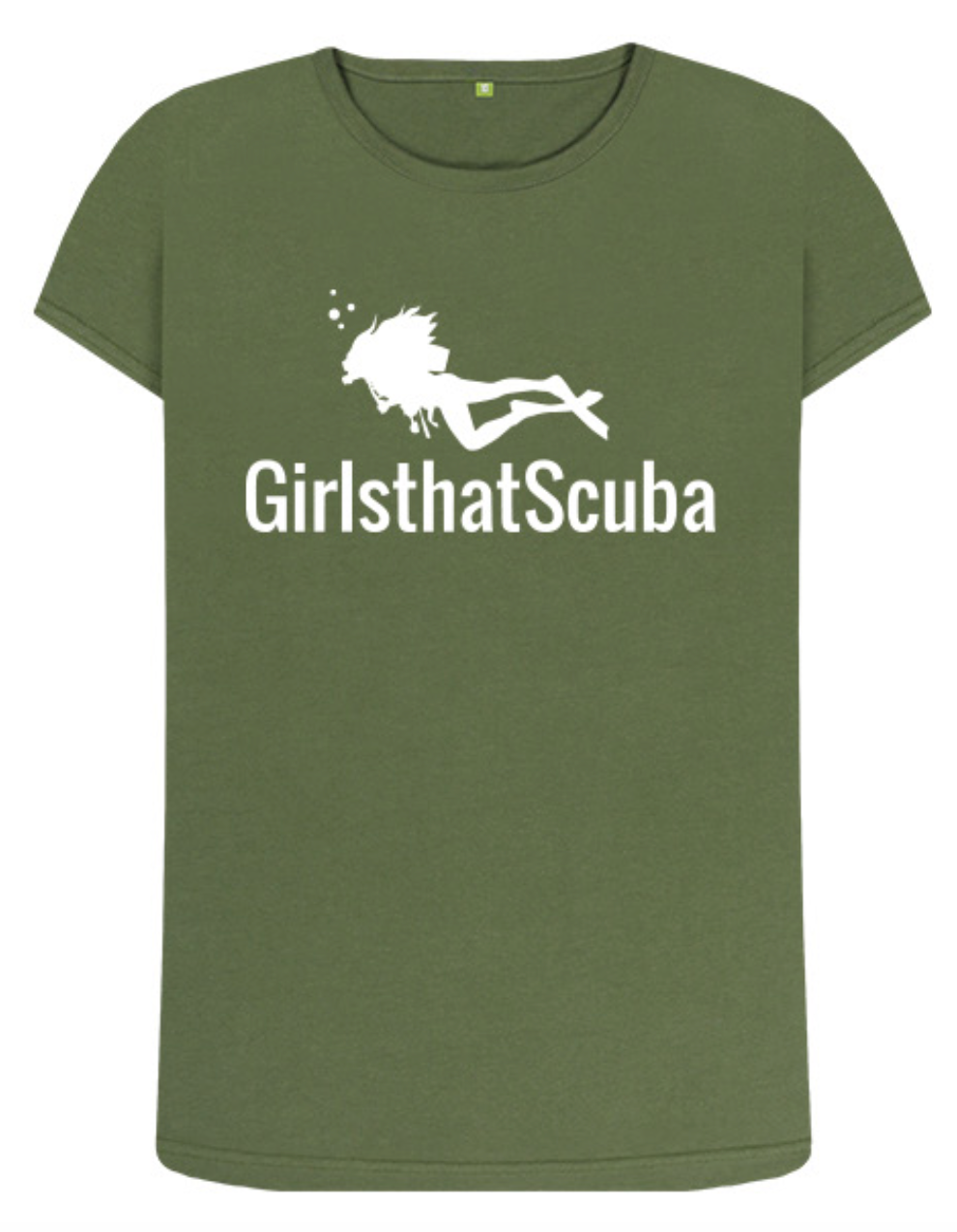 Girls that Scuba T-shirt - Khaki