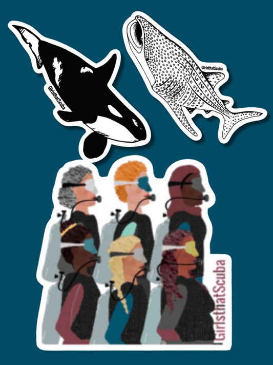 Scuba Sticker Pack