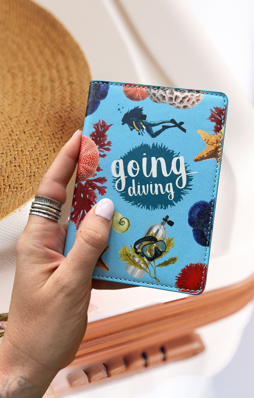 Going Diving Passport Cover