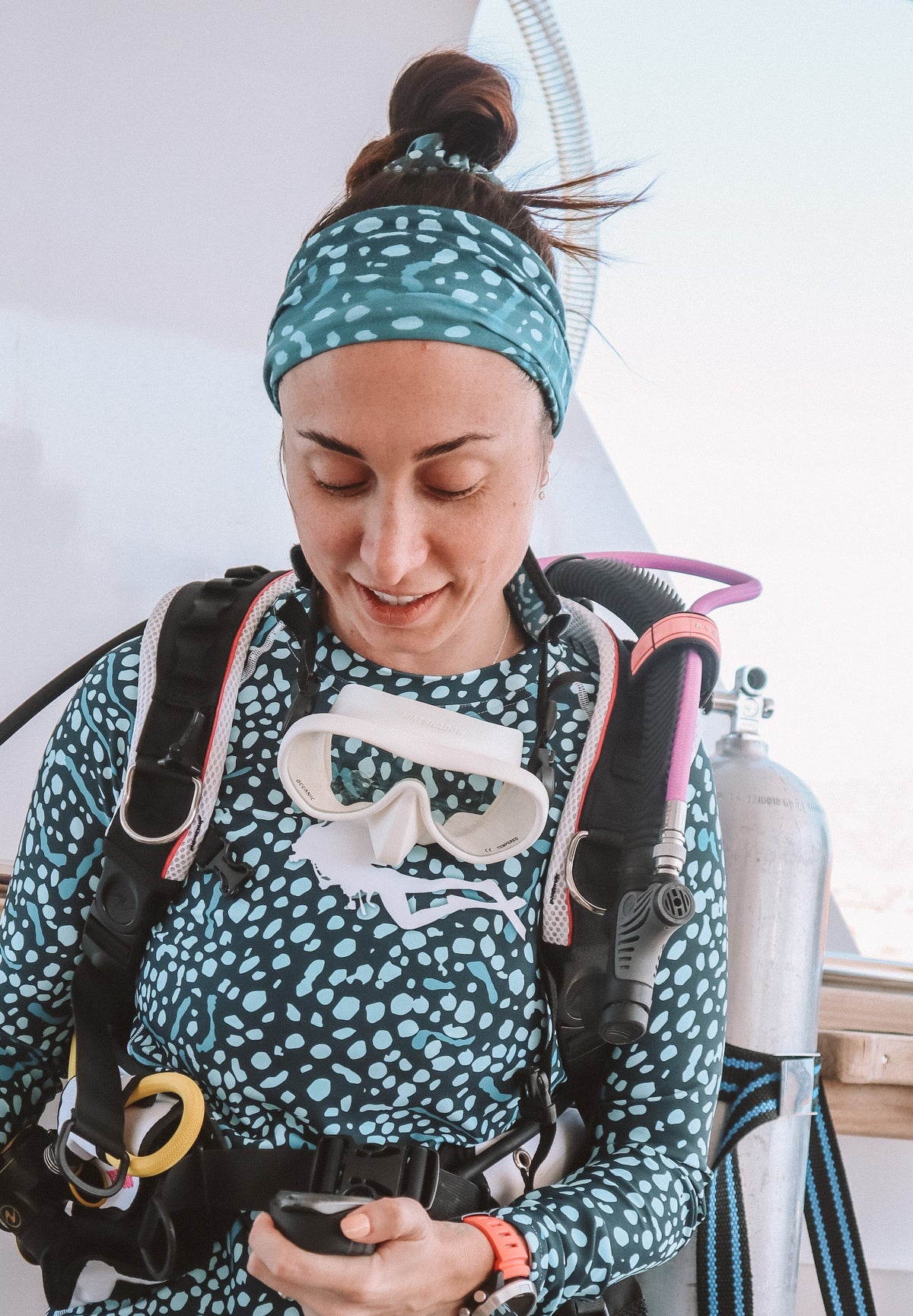 Whale Shark Hair and Neck Cover