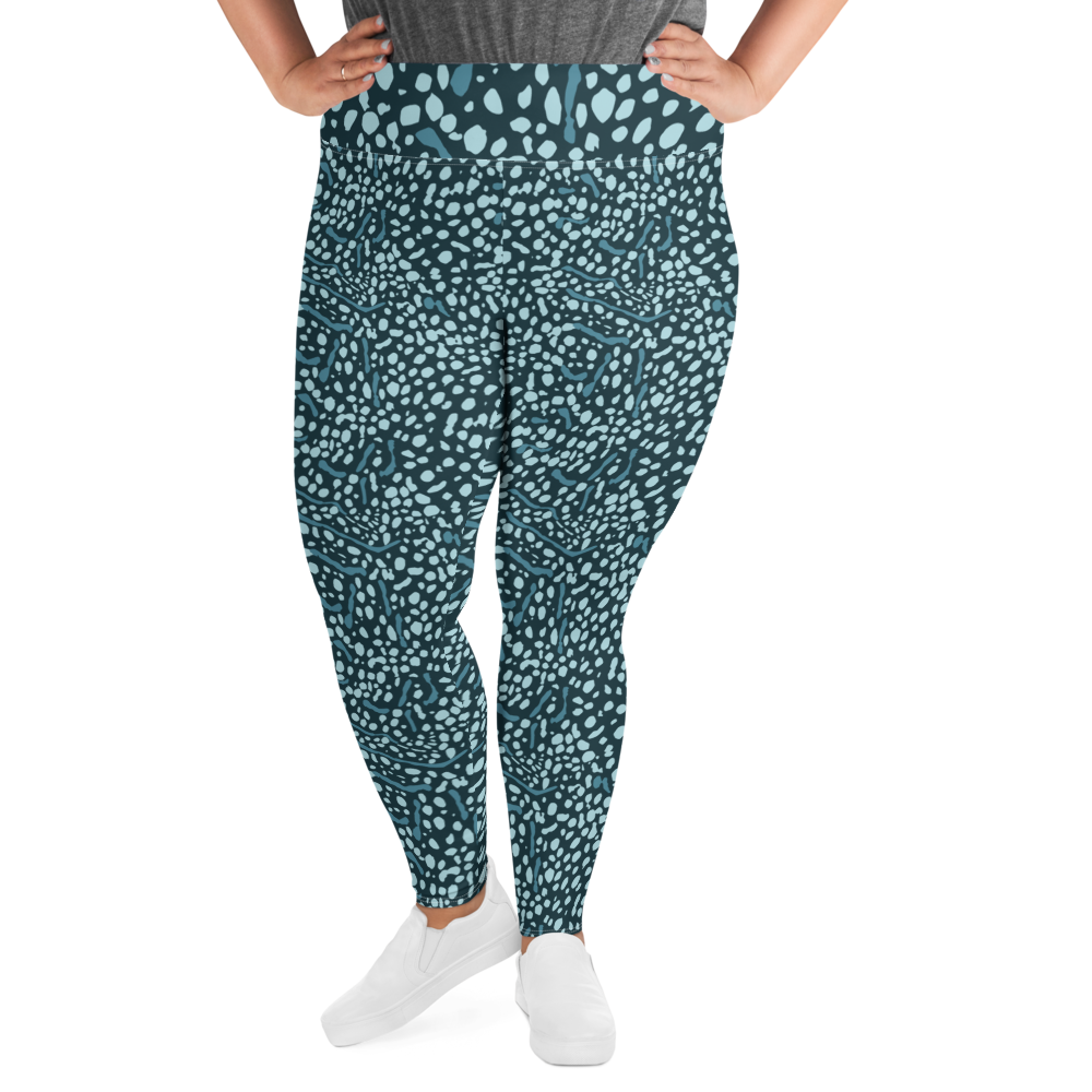 Whale Shark Leggings - Extended Sizes