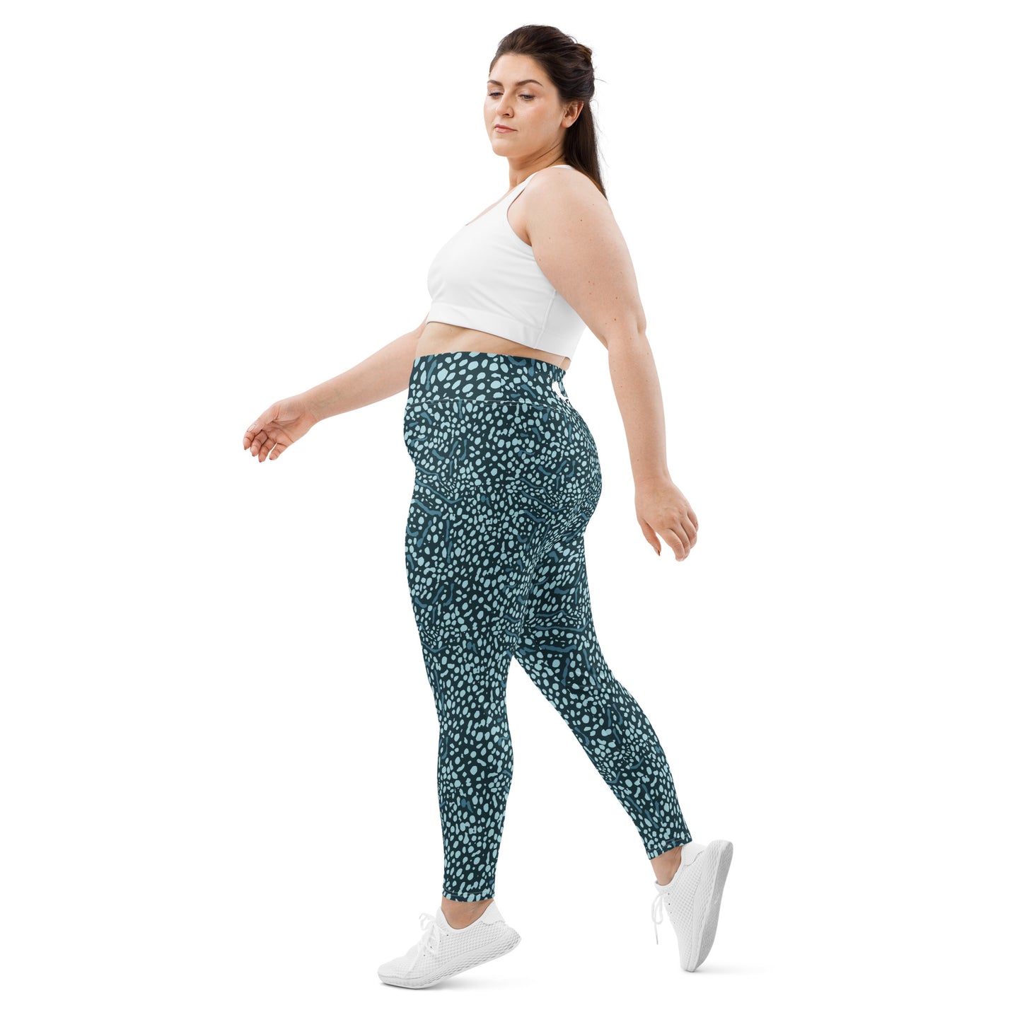 Whale Shark Leggings - Extended Sizes