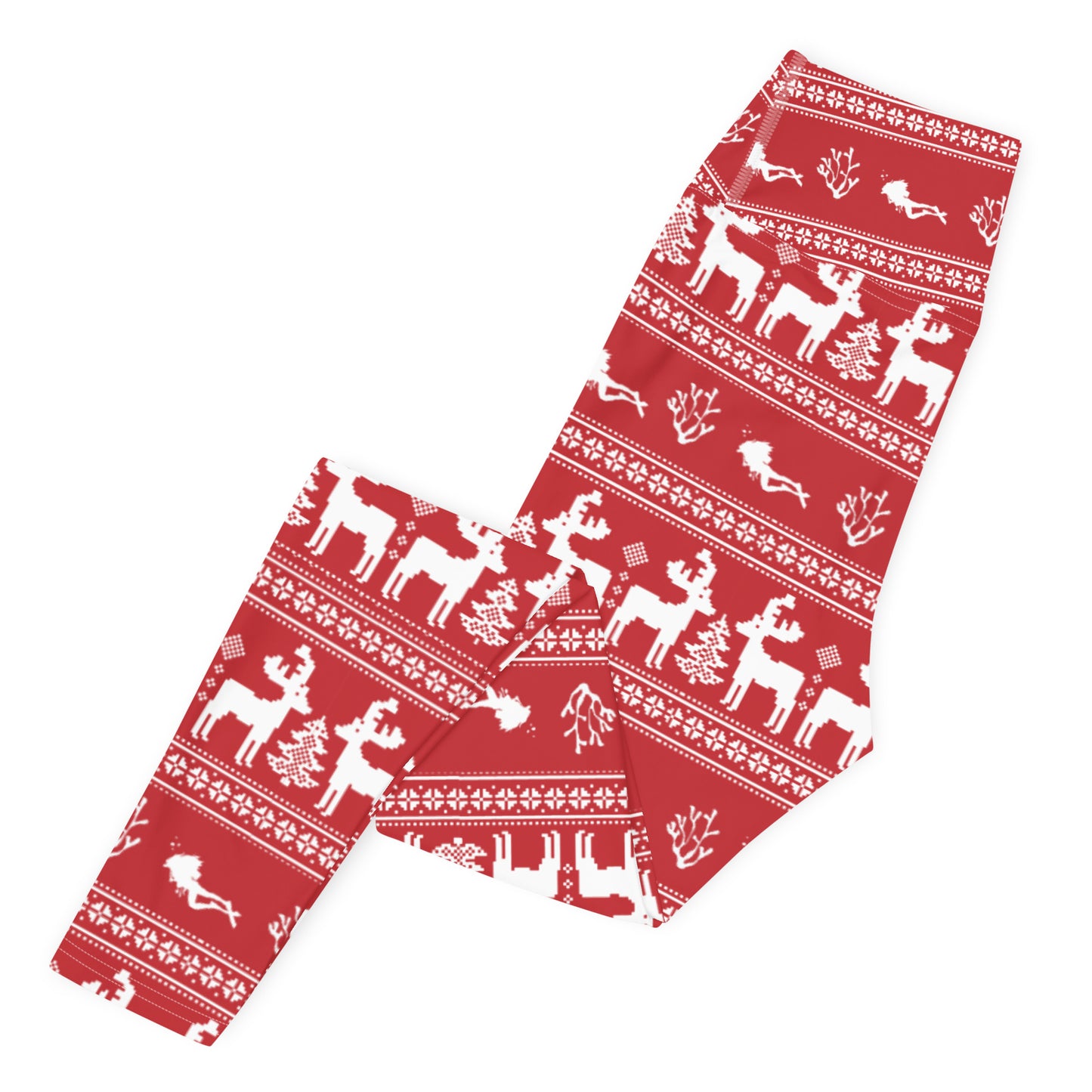 Christmas 'Pajama' Dive Leggings