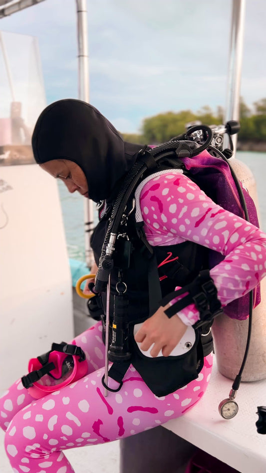 Pink Whale Shark Leggings