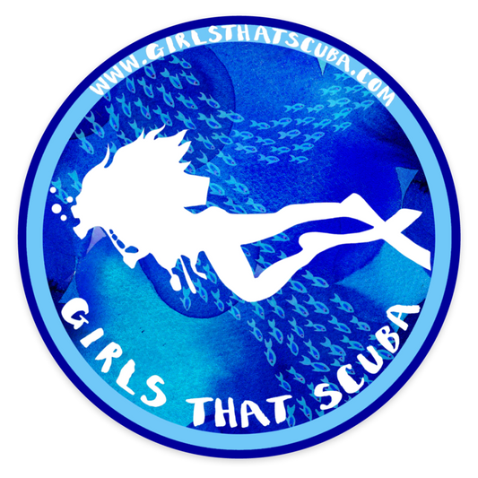 Girls that Scuba Sticker