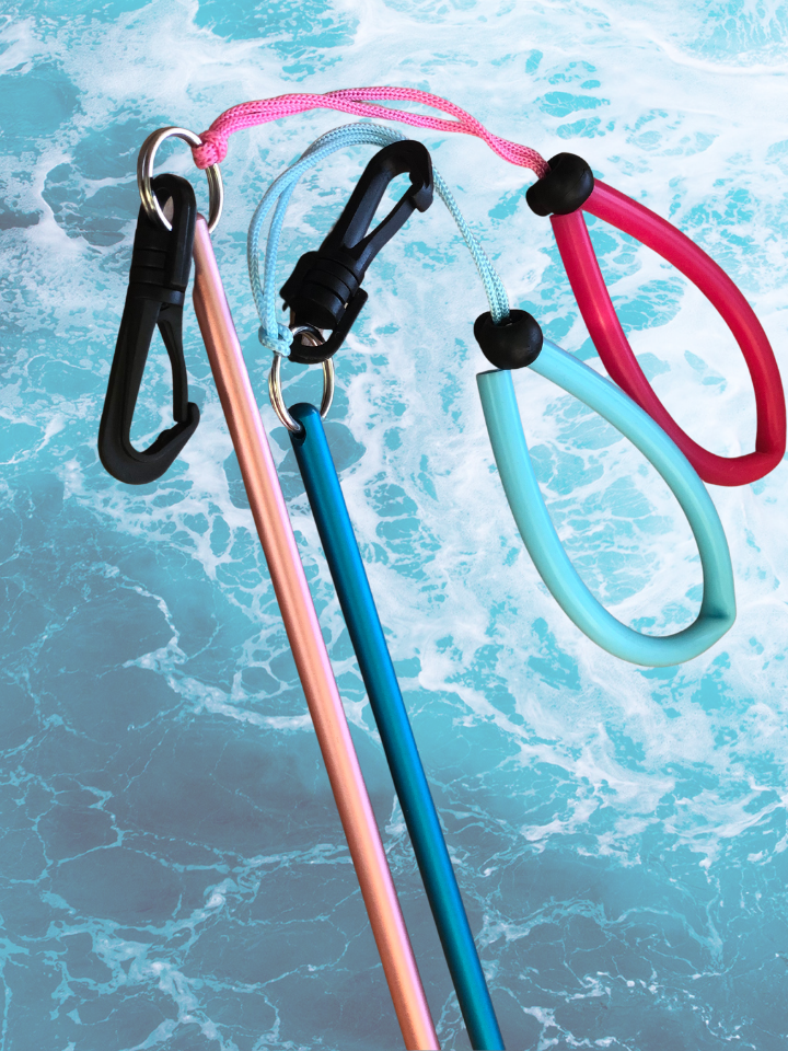 Pink & Blue Dive Pointer with Measurement