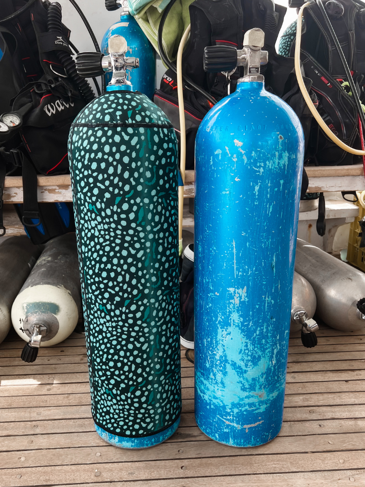 Whale shark Scuba Cylinder Cover - 12L