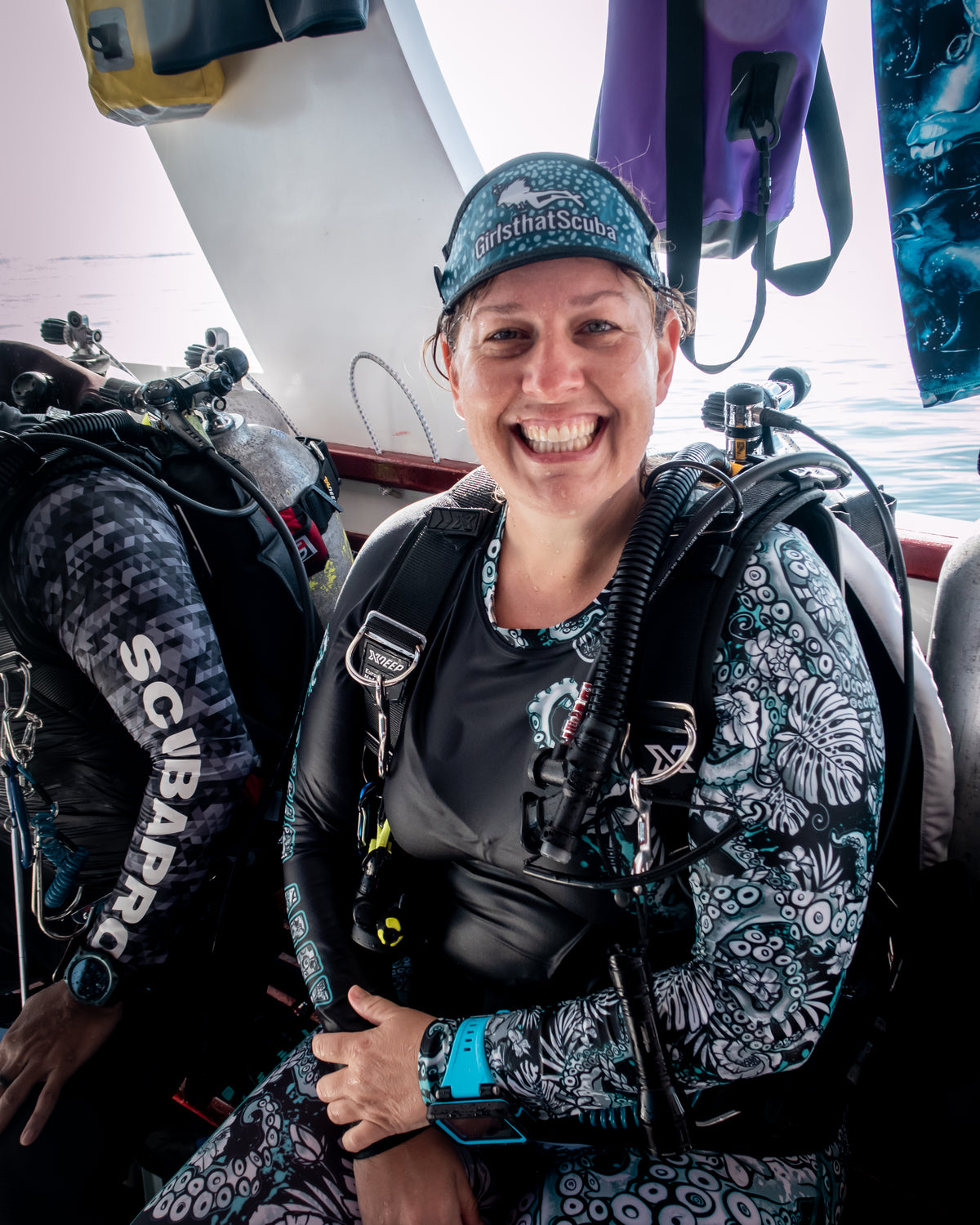 Whale Shark Dive Hair Set