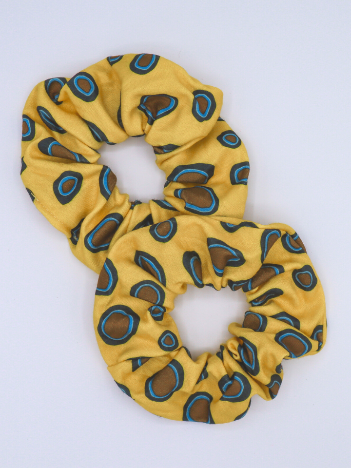 Blue-ringed Octopus Scrunchie