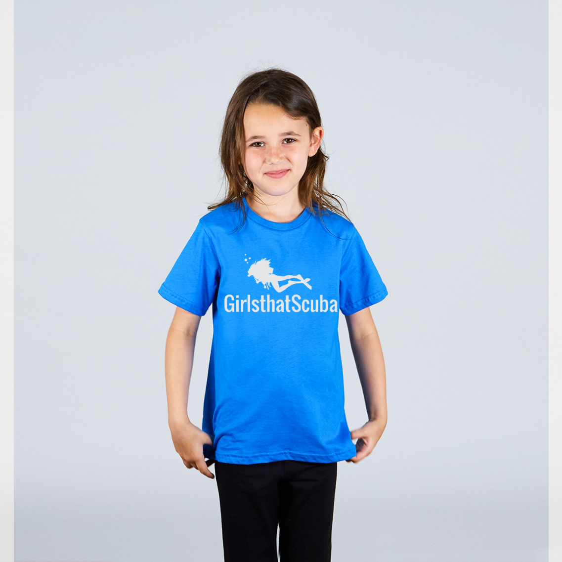 Kids Girls that Scuba T-shirt