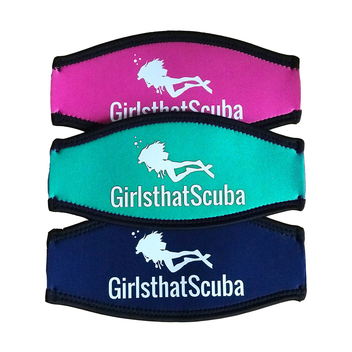 Girls that Scuba mask strap